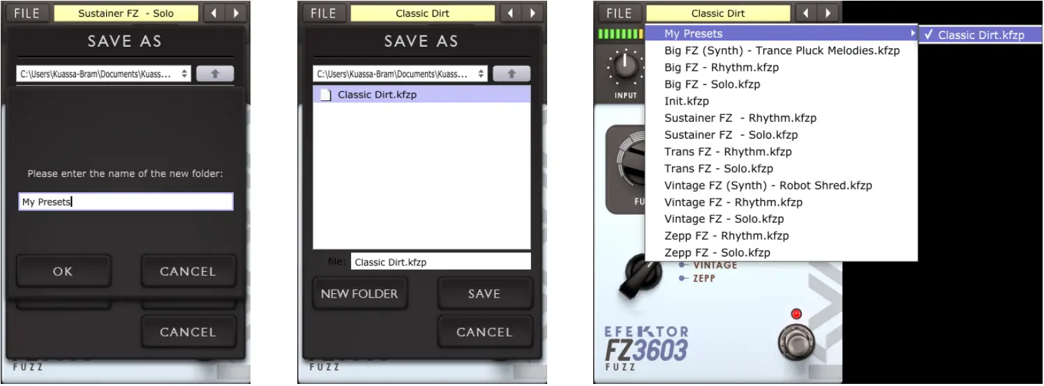 KUASSA Efektor FZ3603 Fuzz Bundle Guitar Effect fig 13