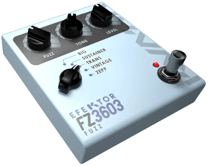 KUASSA Efektor FZ3603 Fuzz Bundle Guitar Effect fig 2