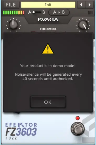 KUASSA Efektor FZ3603 Fuzz Bundle Guitar Effect fig 3