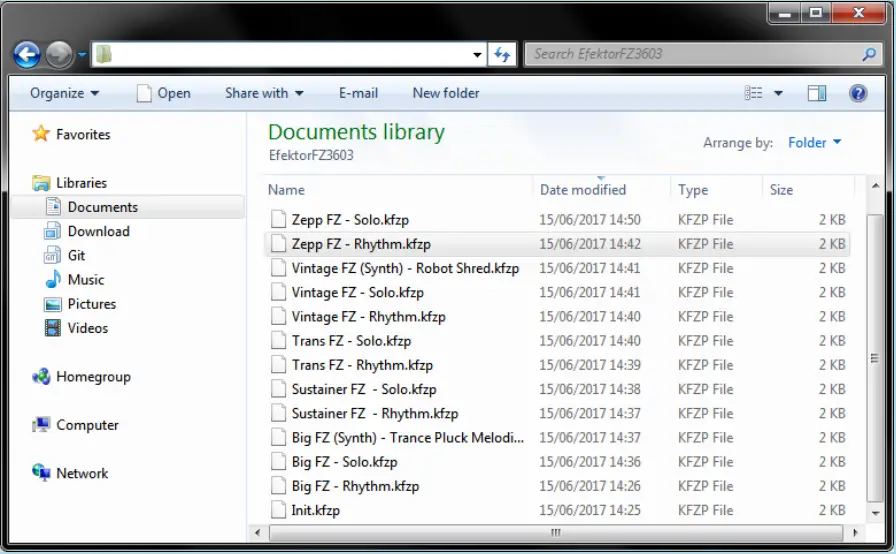 KUASSA Efektor FZ3603 Fuzz Bundle Guitar Effect fig 9