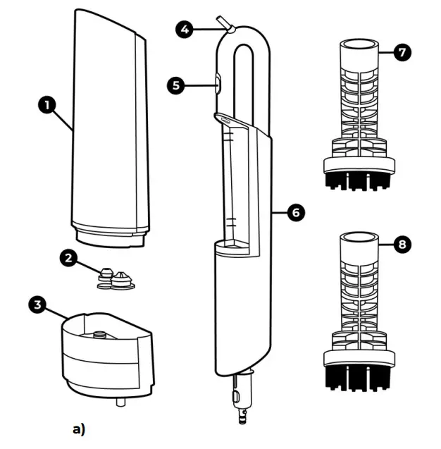 AENO SM1 Steam Mop - Figure 1