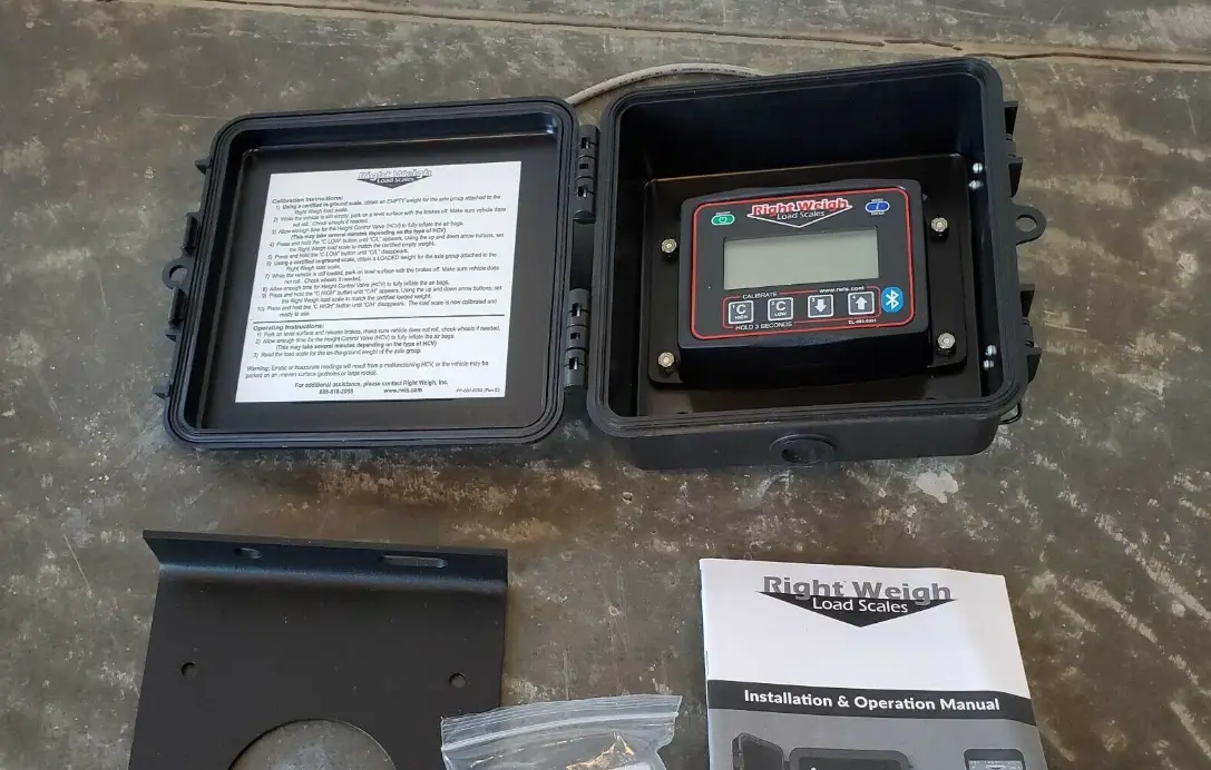 Right Weigh 201-ebt-1xb Strain Sensor Bar And Pickup Coil User Manual