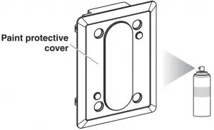 Paint protective cover