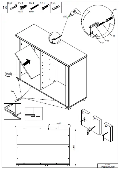 DEDEMAN-2K4-Valencia-bedroom-chest-of-drawers-10
