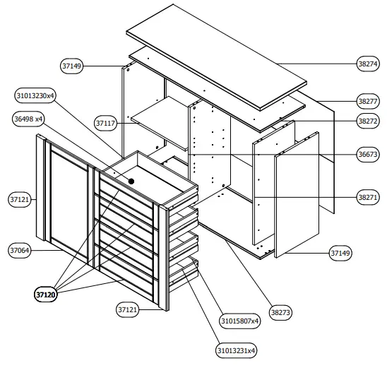 DEDEMAN-2K4-Valencia-bedroom-chest-of-drawers-2