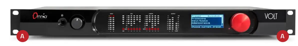 Telos Alliance Omnia VOLT Broadcast Audio Processor - Figure 1