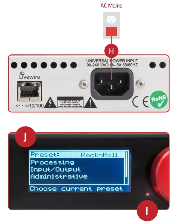 Telos Alliance Omnia VOLT Broadcast Audio Processor - Figure 4.