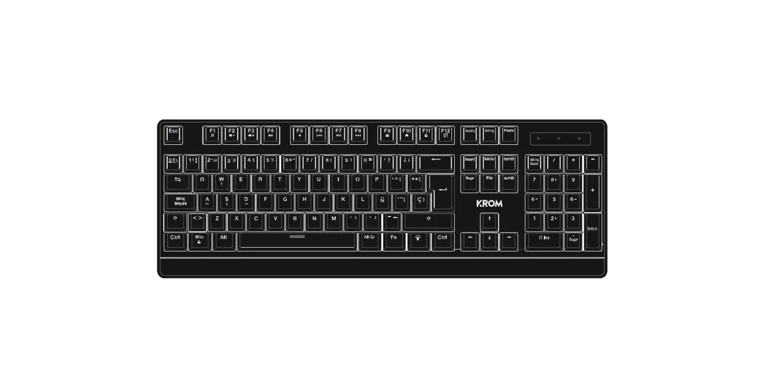 Kasic Mechanical Rainbow Gaming Keyboard Installation Guide