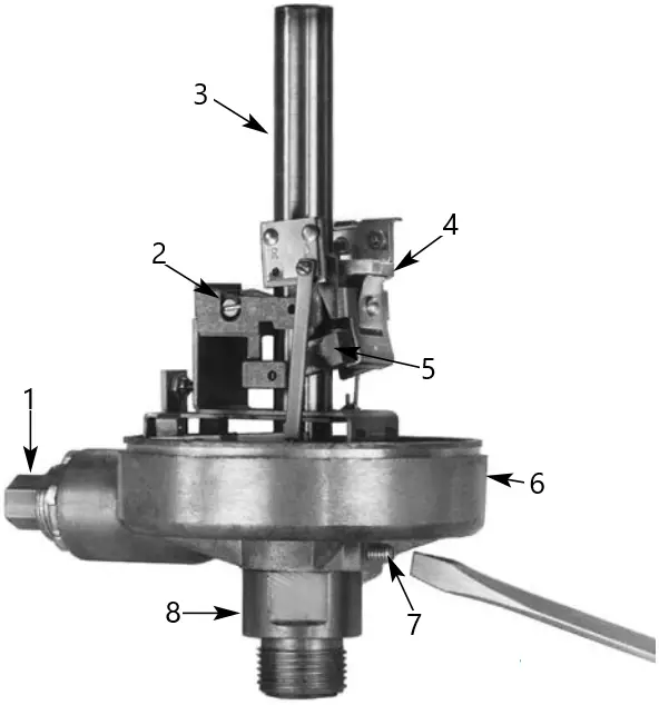 MAGNETROL Series J Pneumatic Switch Mechanism and Housings FIG05