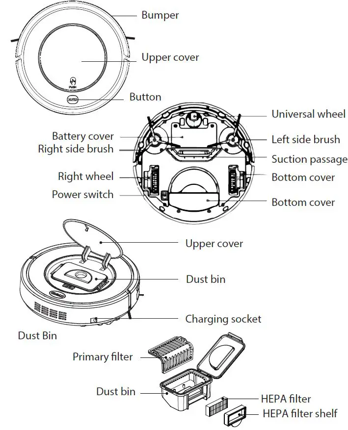 Pure Clean PUCRC95UK Smart Robot Vacuum Cleaner-8