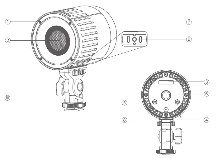 Godox-LC30D-Litemons-Tabletop-LED-Light-fig-1