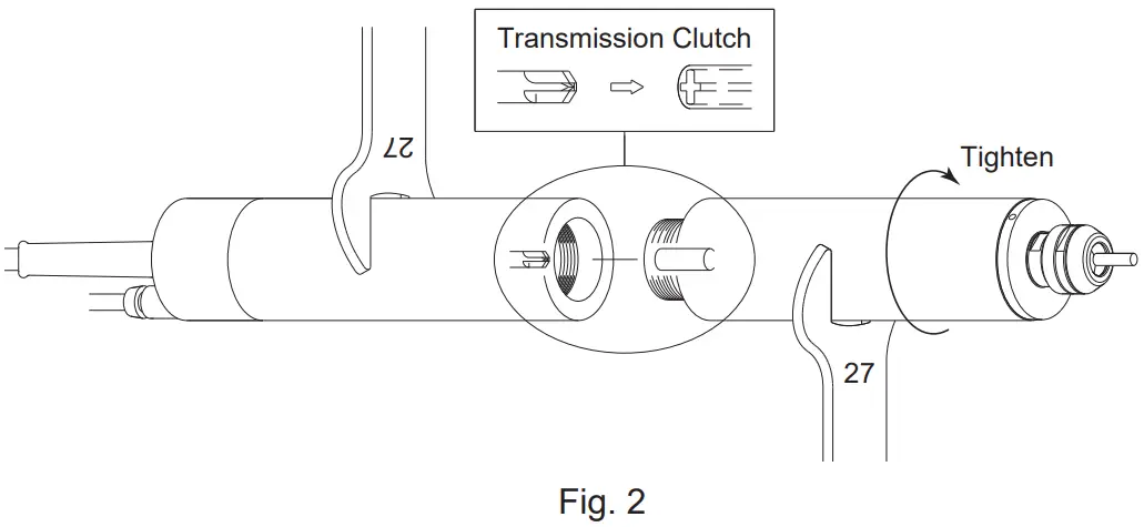 NAKANISHI NR-403E Spindle - Fig. 2