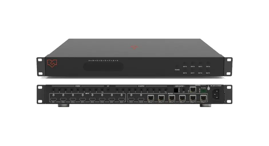 Vigillink Vlmx-862ht70 8x6+2 Hdmi 2.0 Matrix Over Hdbaset 70m 18gbps User Manual