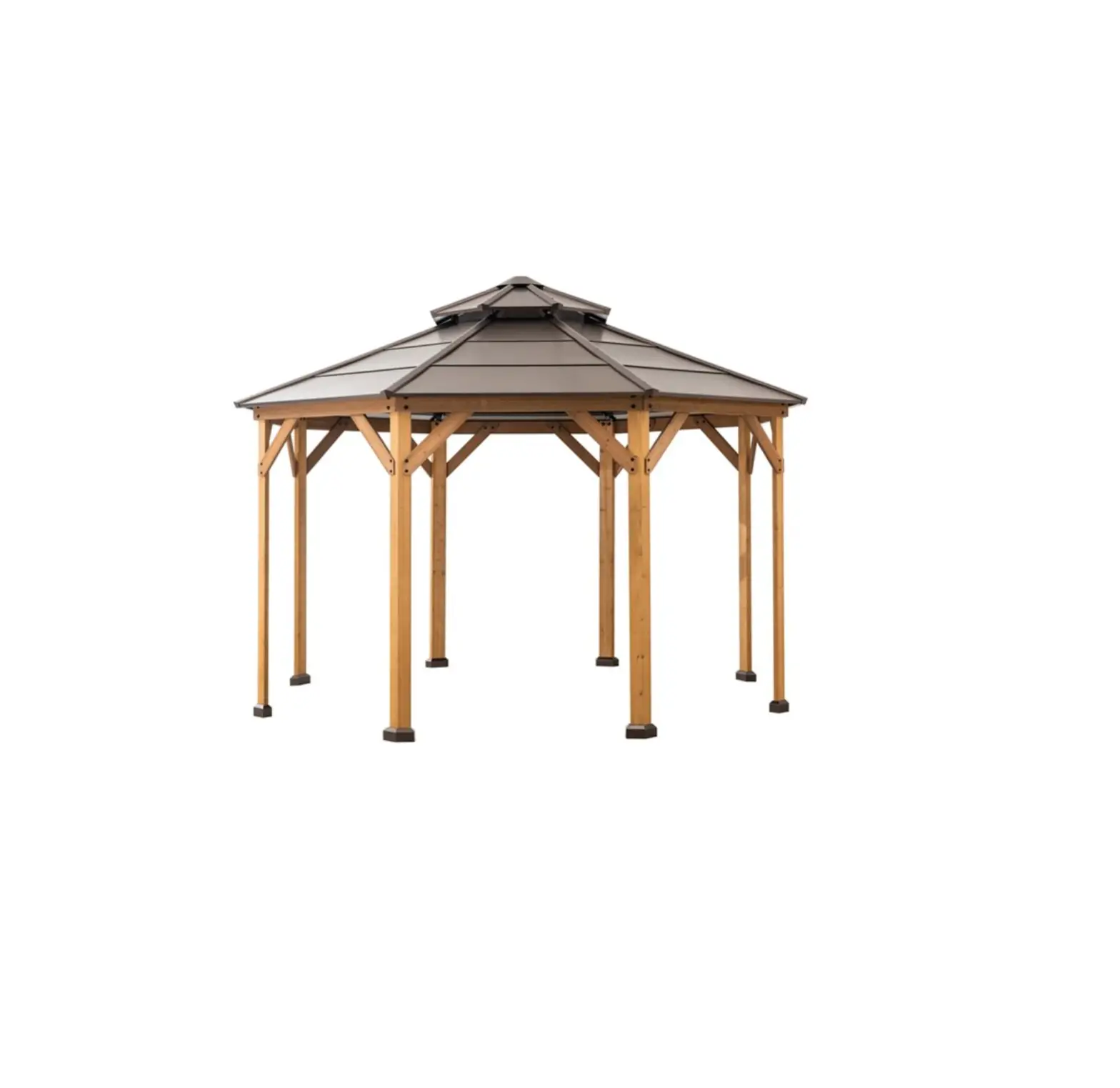 Sunjoy Group A102007900 Wood Octagon Gazebo Instruction Manual