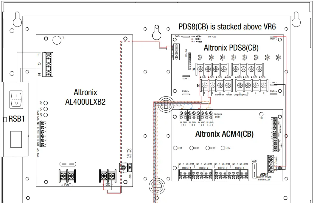 Altronix T1M1LCK1 Mercury Access and Power-fig3