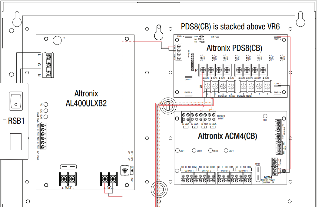 Altronix T1M1LCK1 Mercury Access and Power-fig6