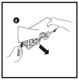 Select a cleaning pad