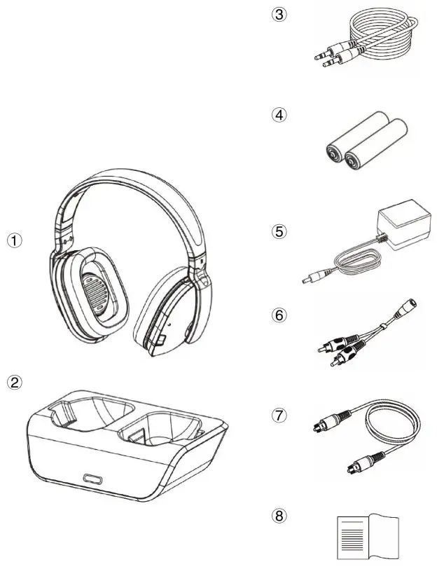 ARTISTE ADH300J Digital Over-Ear Stereo Headphone - Fig2