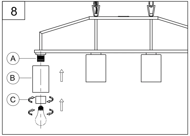 PROGRESS LIGHTING P400317 4 LT Island - Figure 11