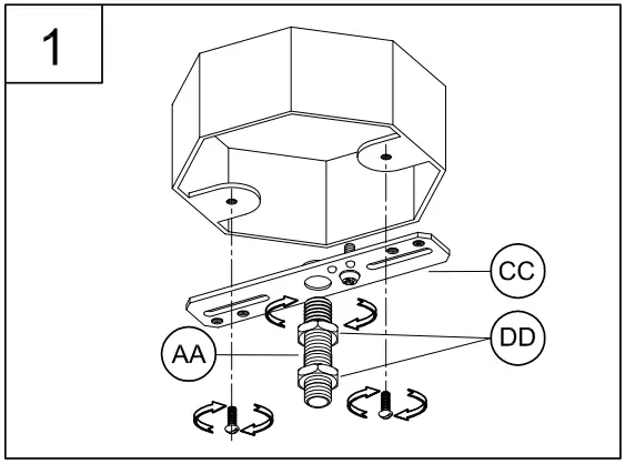PROGRESS LIGHTING P400317 4 LT Island - Figure 3