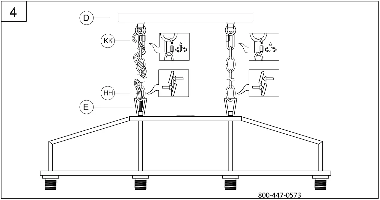 PROGRESS LIGHTING P400317 4 LT Island - Figure 7