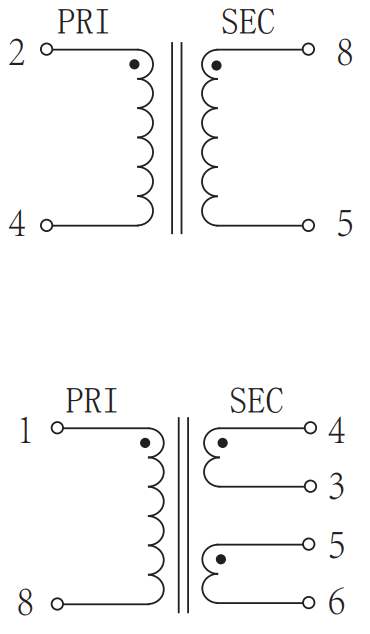 YHDC KMB529 PCB Mount Below 4000A 1KHz 50KHz Trigger Transformer - FIGURE 1