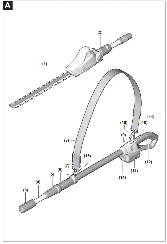 BOSCH-Universal-Hedge-Pole-18-Cordless-Telescopic-Hedgecutter-fig12