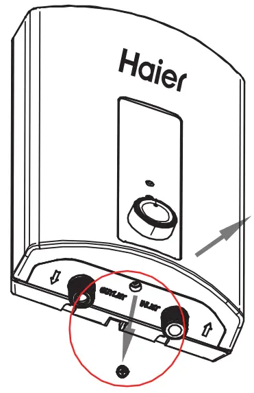 Installation of whole machine