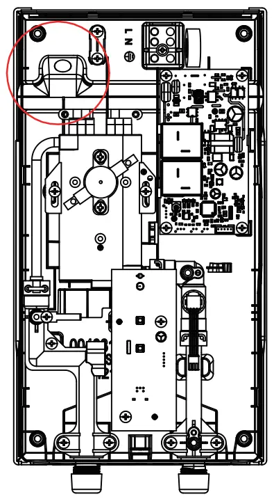 Installation of whole machine