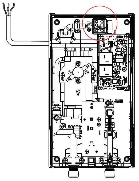 Installation of whole machine