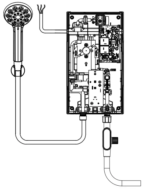 Installation of whole machine