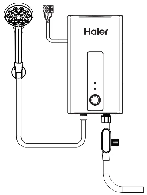 Installation of whole machine