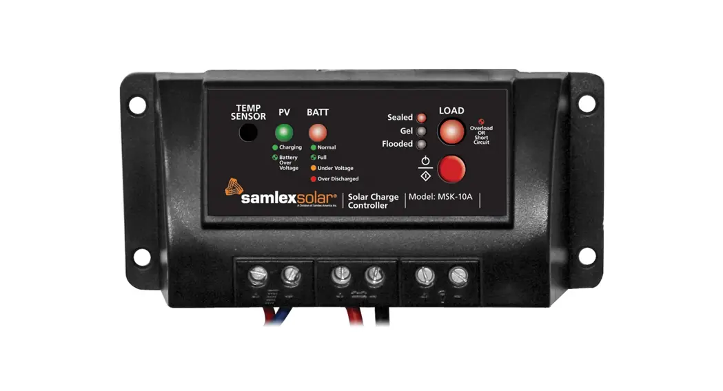 Samlex Msk-10a Solar Charge Controller Owner's Manual