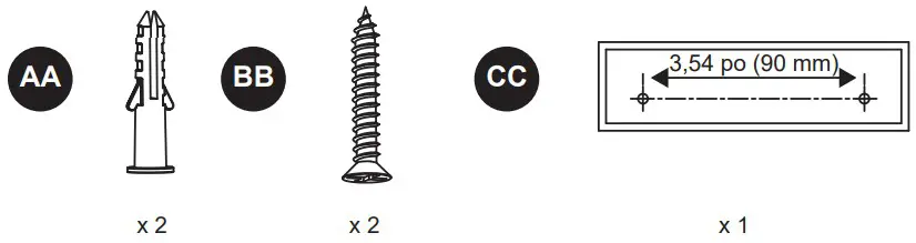 Harbor Breeze 4902897 LED Deck Ligh - HARDWARE CONTENTS