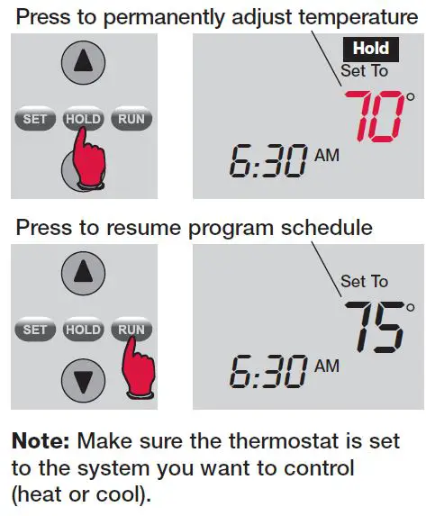 Honeywell Pro TH4110B Programmable Thermostat User Manual-FIG-13