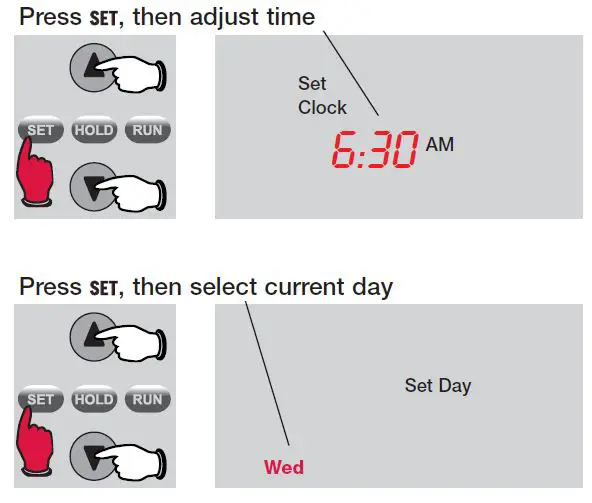 Honeywell Pro TH4110B Programmable Thermostat User Manual-FIG-4