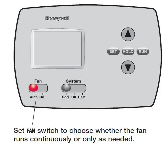Honeywell Pro TH4110B Programmable Thermostat User Manual-FIG-8