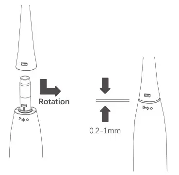 BAOVERI DY 156 Sonic Electric Toothbrush - Using Instructions 1
