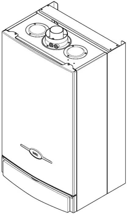 BAXI Combi 80e and 105e Gas Fired Wall Mounted Combination Boiler