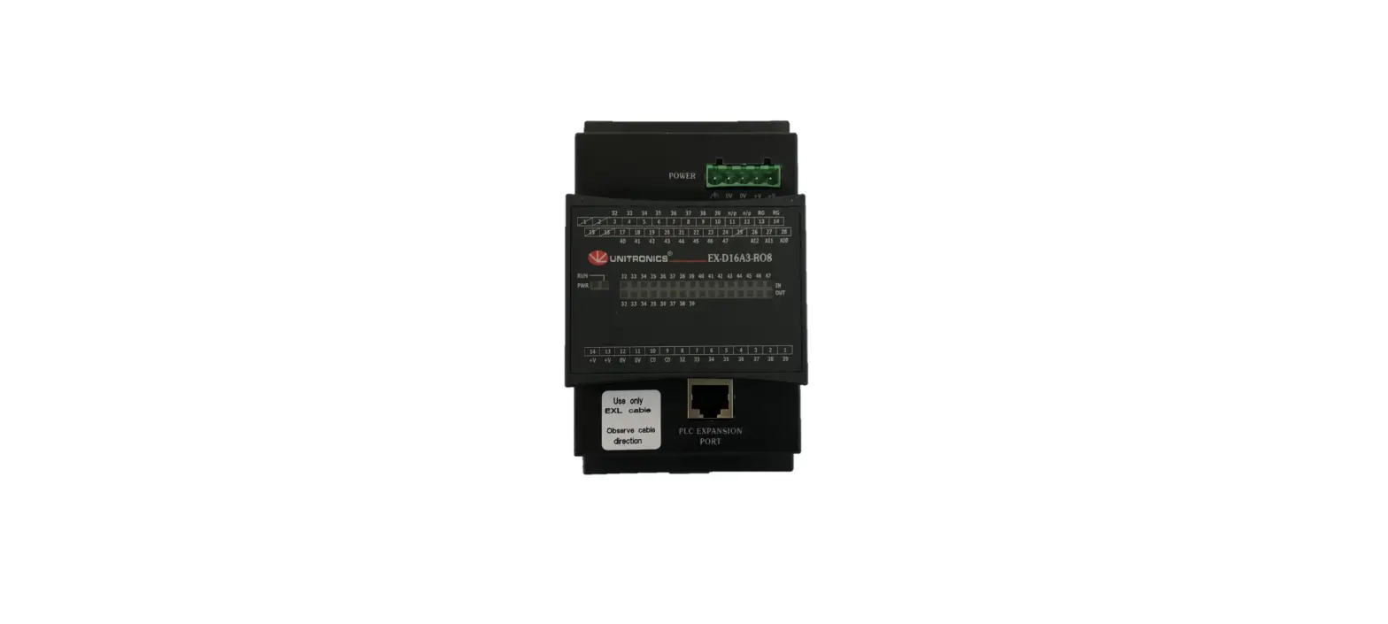 Unitronics Ex-d16a3-ro8 I-o Expansion Modules And Adapters Installation Guide Unitronics Ex-d16a3-ro8 I-o Expansion Modules And Adapters Installation Guide