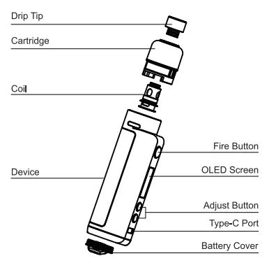 OXVA Origin 2 Kit - Fig