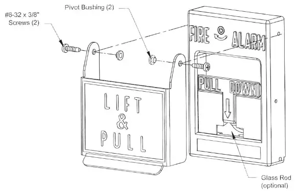 POTTER Pull Station Fire Alarm