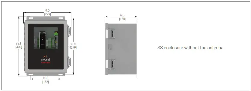 nVent RAYCHEM Elexant 9200i Wireless Communications Interface - MOUNTING THE ELEXANT 9200I ENCLOSURE 3