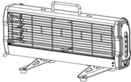 GOLDENSEA UV UVL72 Disinfection --Floor Standing