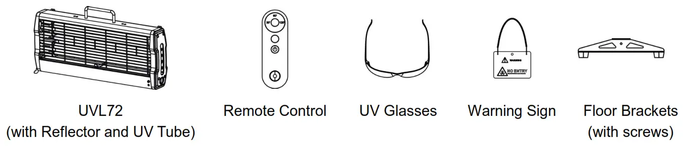 GOLDENSEA UV UVL72 Disinfection --- UVL72