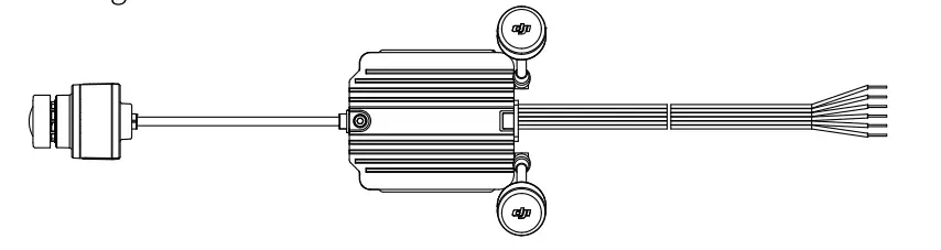 Caddx FPV Air Unit Polar Air Unit Kit HD Digital System - connection