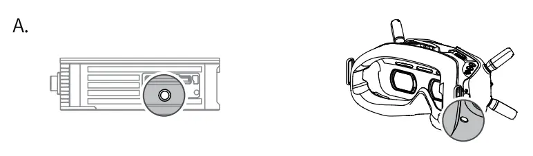 Caddx FPV Air Unit Polar Air Unit Kit HD Digital System - linking