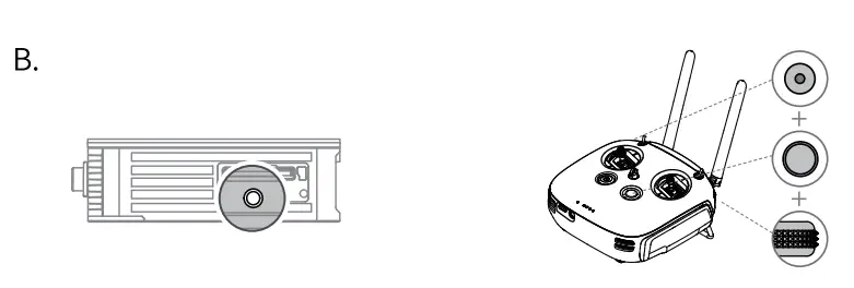 Caddx FPV Air Unit Polar Air Unit Kit HD Digital System - linking2