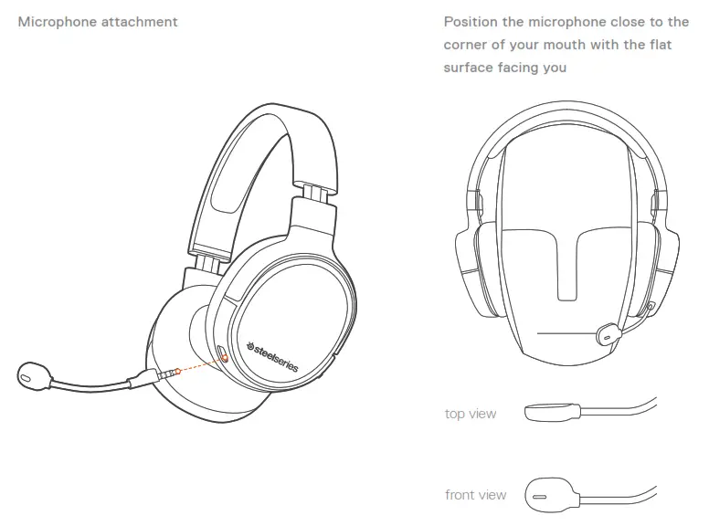 SteelSeries ARCTIS - MICROPHONE