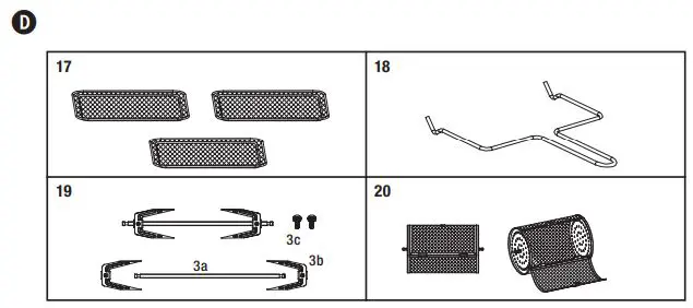 Breville Halo Rotisserie Air Fryer Oven VDF127X Instruction Manual - PART & ACCESSORIES